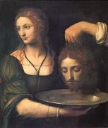 Bernadino Luini Salome Receiving the Head of John the Baptist (mk05) oil